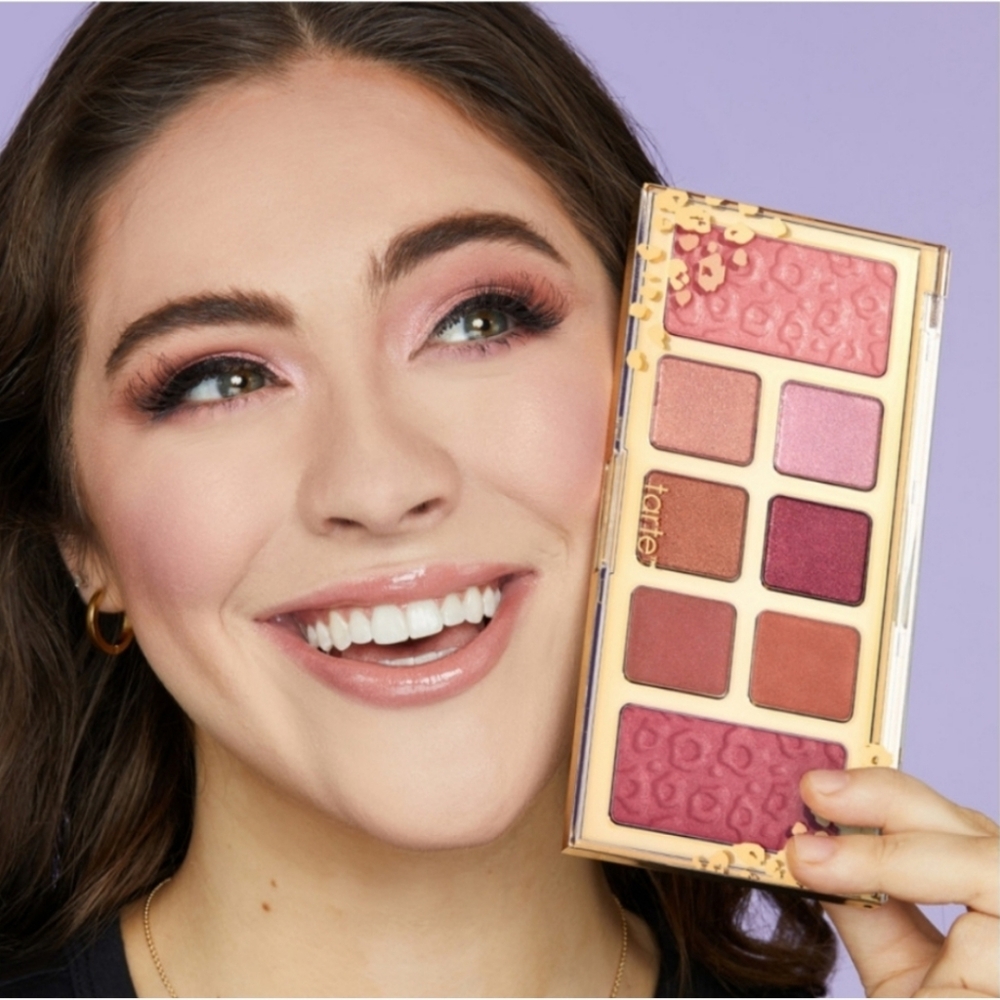 NIB Tarte Maneater Guide to Glam Eye & Cheek Palette - Picture 12 of 14